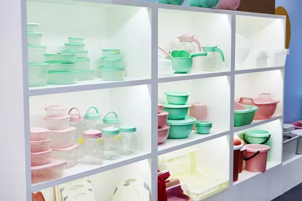 Plastic household product sourcing services in Bangladesh including containers and storage items